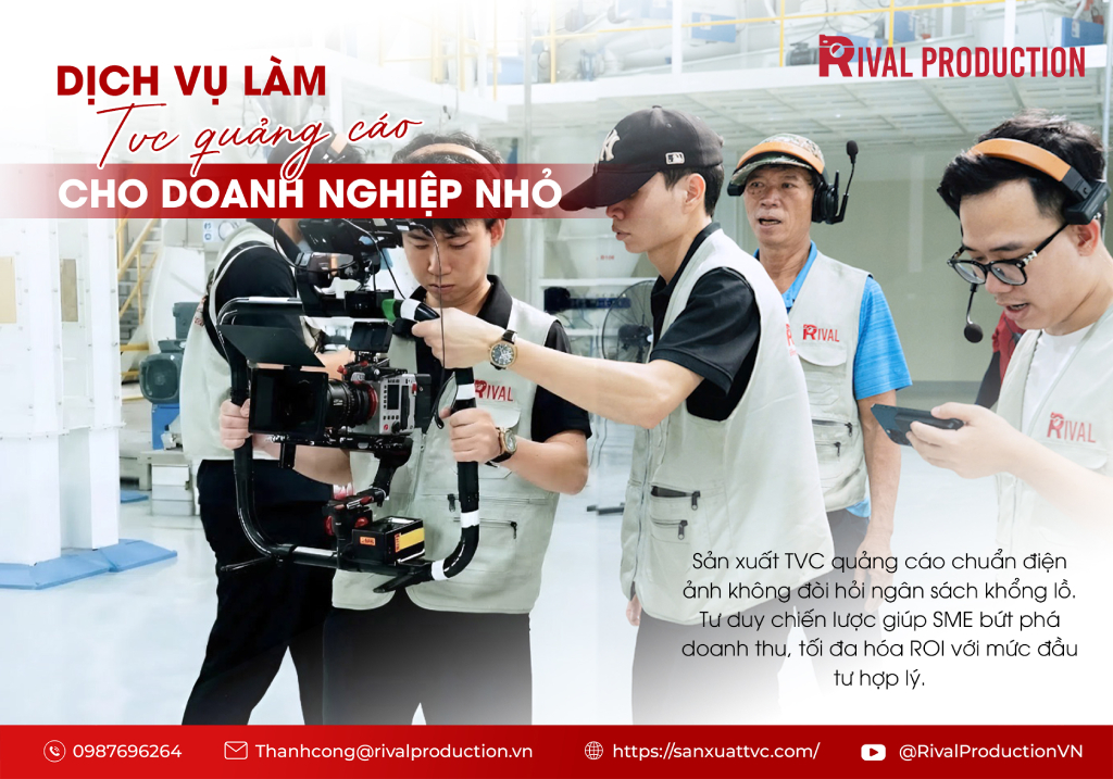 Làm TVC quảng cáo cho doanh nghiệp nhỏ