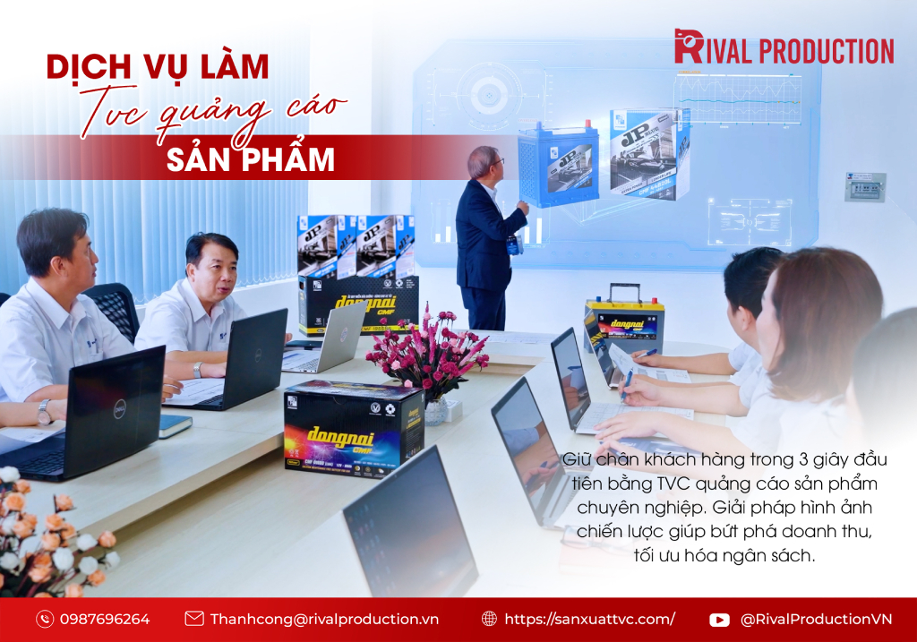 làm TVC quảng cáo sản phẩm