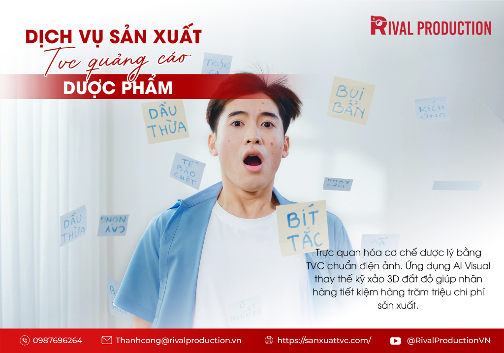 Dịch vụ sản xuất làm TVC quảng cáo dược phẩm