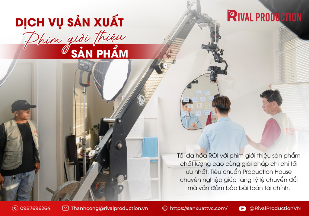 Dịch vụ sản xuất phim giới thiệu sản phẩm