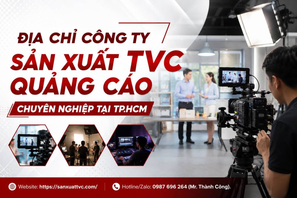 Địa chỉ công ty sản xuất TVC quảng cáo chuyên nghiệp tại TP.HCM