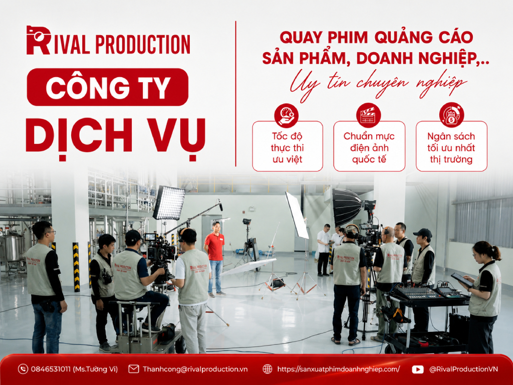 Dịch vụ quay phim quảng cáo sản phẩm, doanh nghiệp