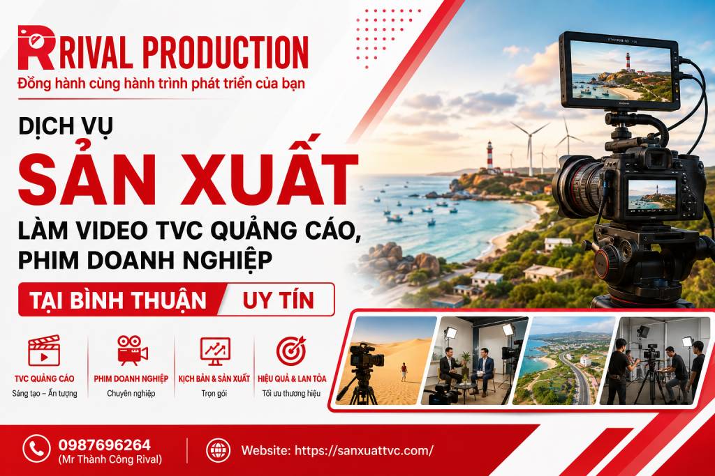 Sản Xuất Làm Video TVC Quảng Cáo, Phim Doanh Nghiệp Tại Bình Thuận